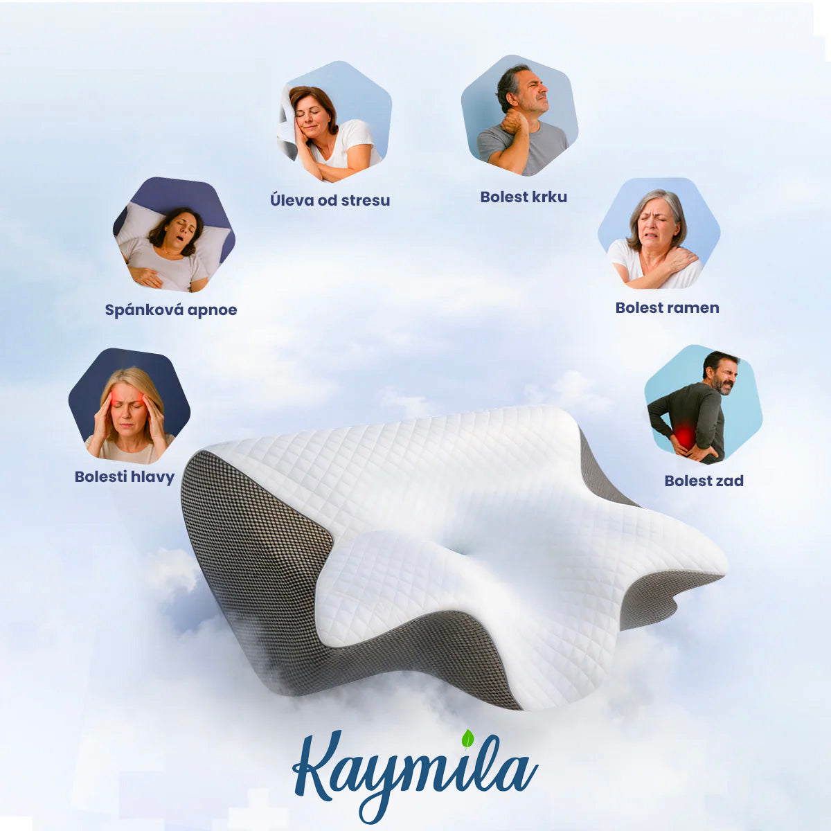 NeckThera™ – Ortopedický Polštář Pro Úlevu Od Bolesti Krku