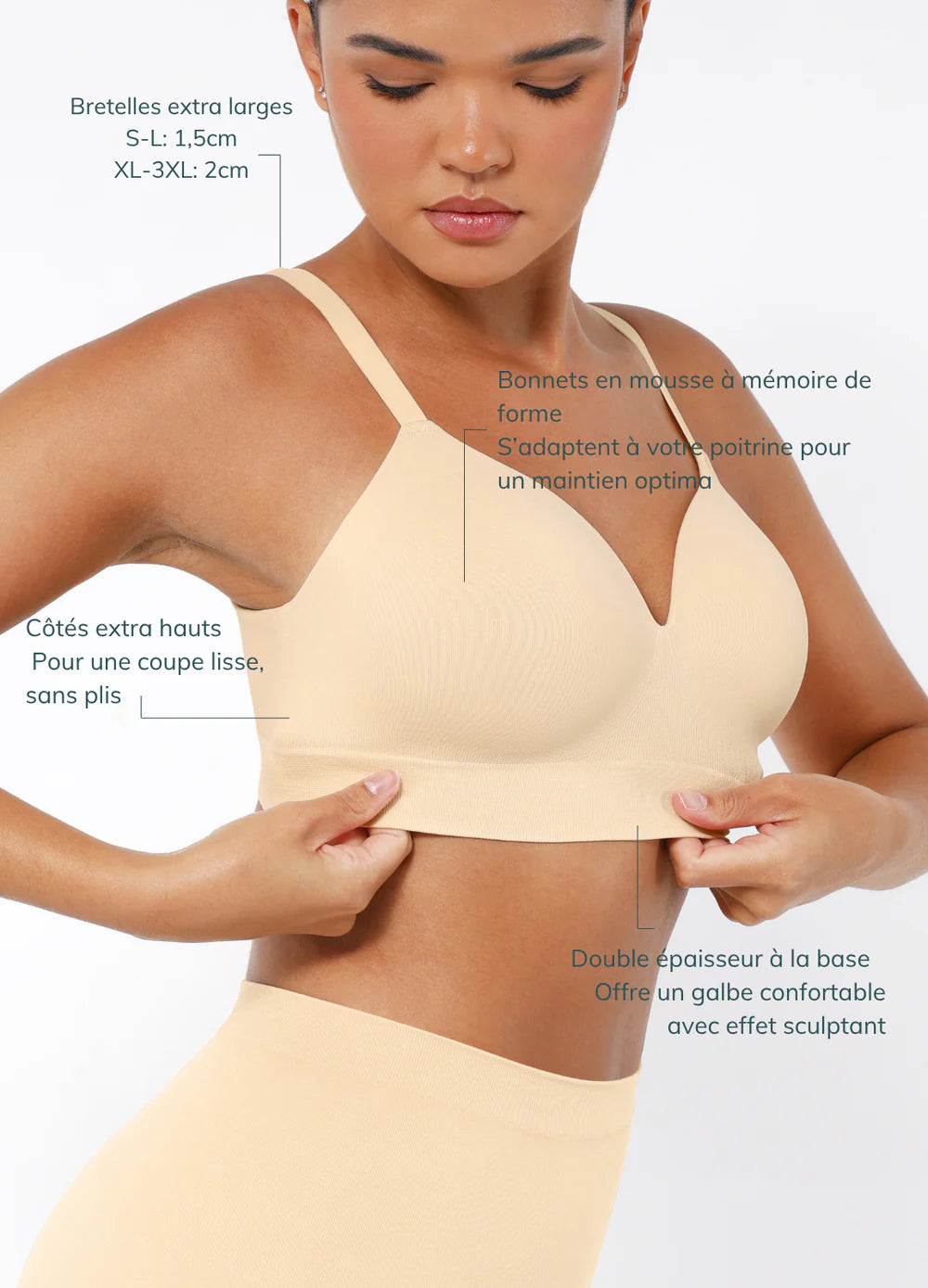 Soutien-Gorge Confort Élégant