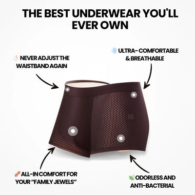 Bamboo Fibre Boxer Shorts - For All-Day Comfort