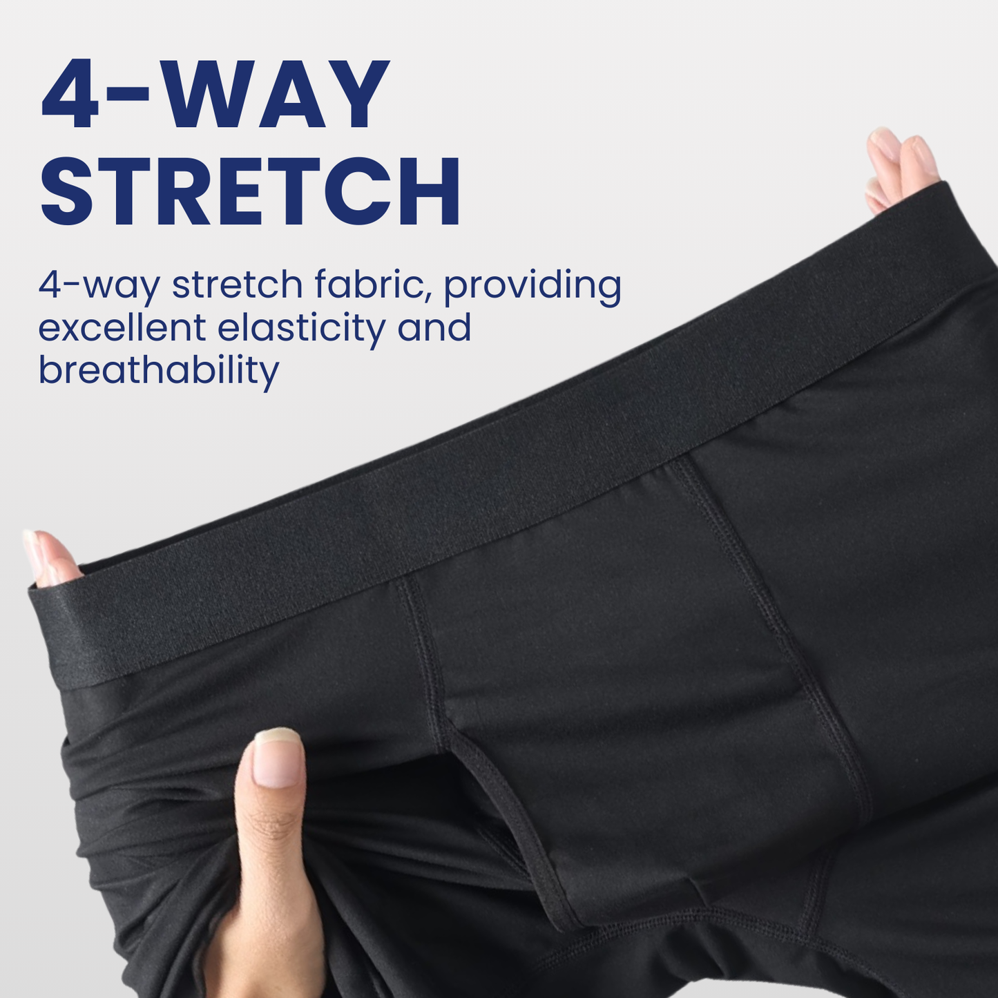 Absorbent Incontinence Boxer Briefs