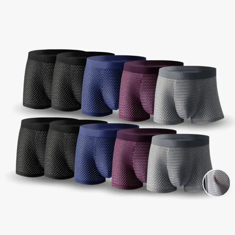 Bamboo Fibre Boxer Shorts - For All-Day Comfort