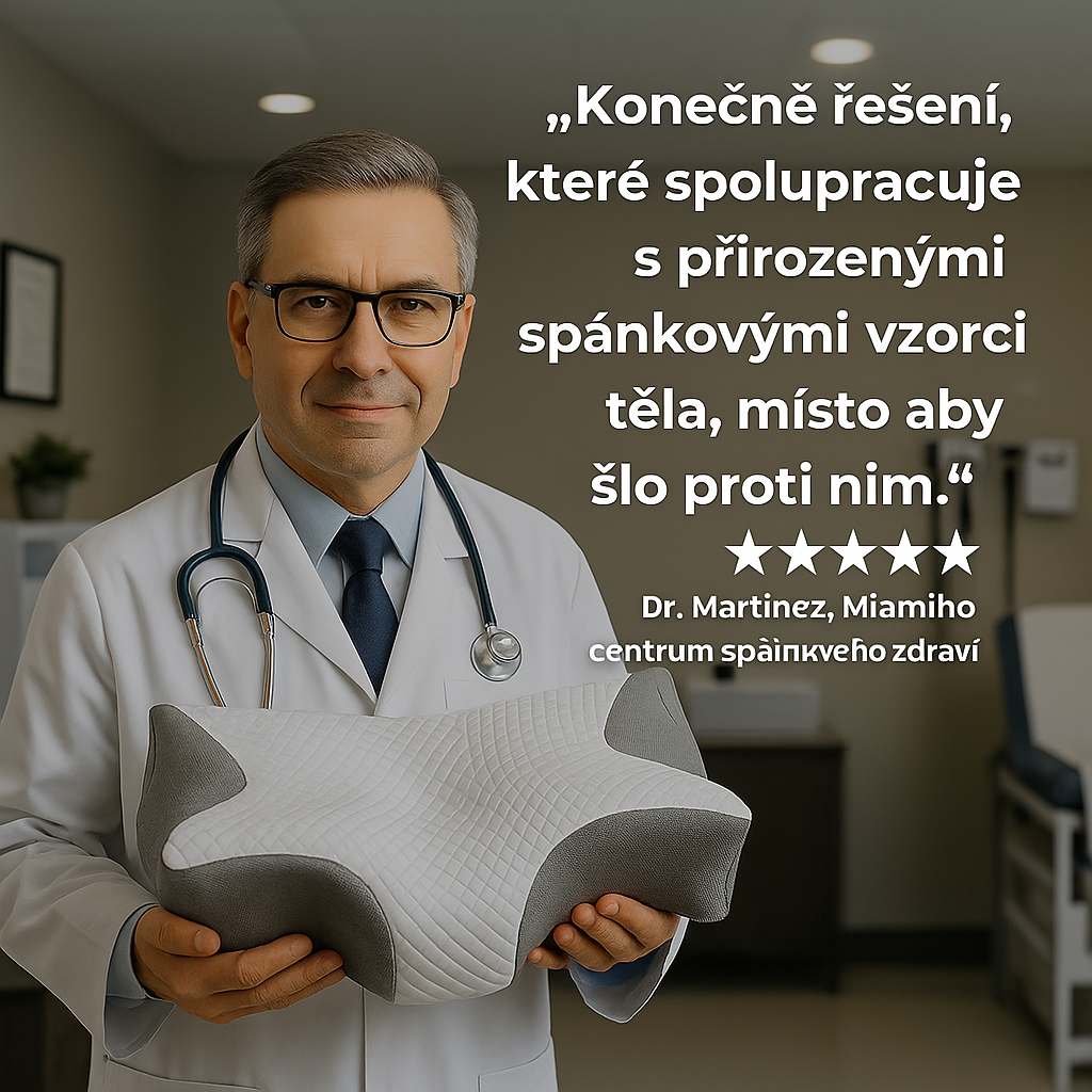 NeckThera™ – Ortopedický Polštář Pro Úlevu Od Bolesti Krku