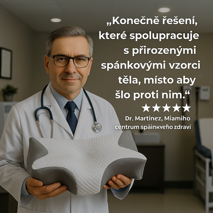 NeckThera™ – Ortopedický Polštář Pro Úlevu Od Bolesti Krku