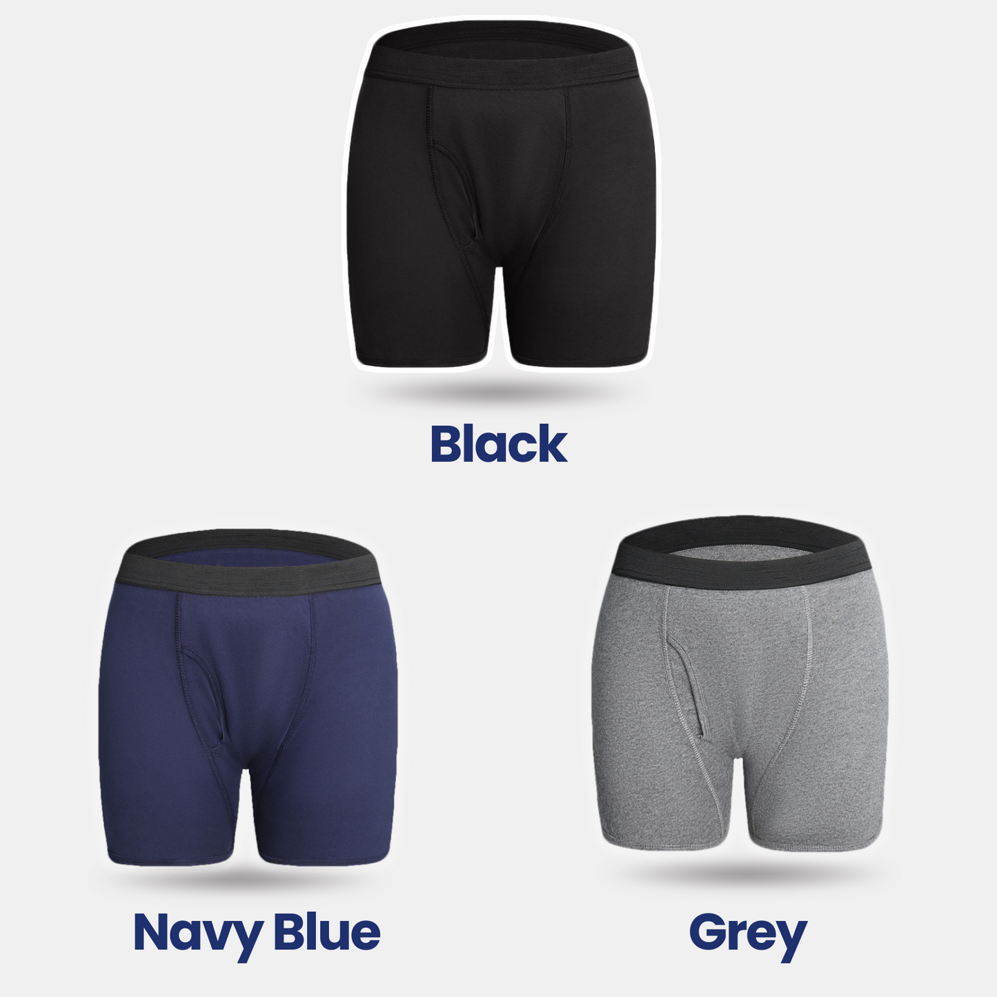 Absorbent Incontinence Boxer Briefs