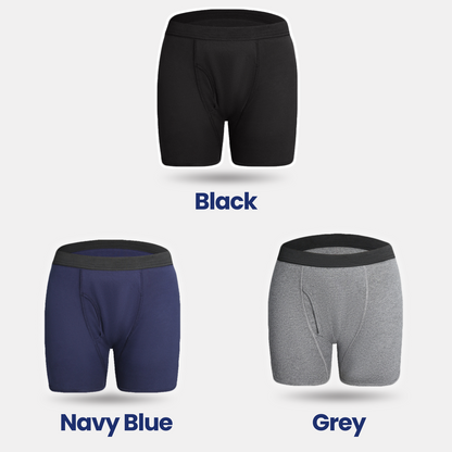 Absorbent Incontinence Boxer Briefs