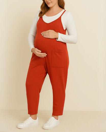 COMBINAISON OVERSIZE – GROSSESSE & POST-PARTUM